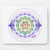 Chakra Mandala Mousepad mousepads