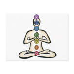 Chakra Powered Postcard