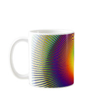 chakra Warp fractal Mug