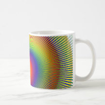 chakra Warp fractal Mug