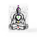 chakra yoga card