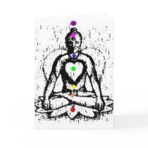 chakra yoga card