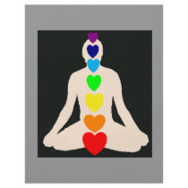 Chakra Yoga Lotus Position Gifts Custom Flyer
