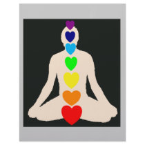 Chakra Yoga Lotus Position Gifts letterhead