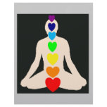 Chakra Yoga Lotus Position Gifts Customized Letterhead