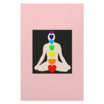 Chakra Yoga Lotus Position Gifts Personalized Stationery