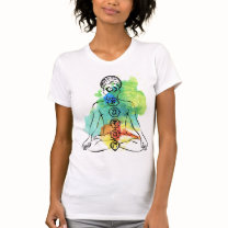 Cool modern spiritual Chakra color t-Shirt