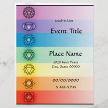 Chakras Event Flyer 2