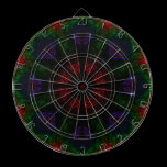 Chaktree Mandala - Bicycle playing cards dartboards