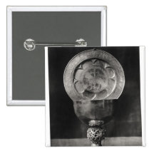 Chalice and Eucharist Plate Pinback Buttons