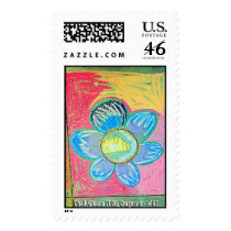 Chalk4Peace 2006; Cragmont - #60 postage by JohnLionheart Chalk4Peace 2006; Cragmont - #60 postage