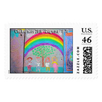 Chalk4Peace 2006 - Cragmont - #70 postage by JohnLionheart Chalk4Peace 2006 - Cragmont - #70 postage