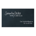 "Chalk Board" Customizable Mommy Calling Card Business Card Templates