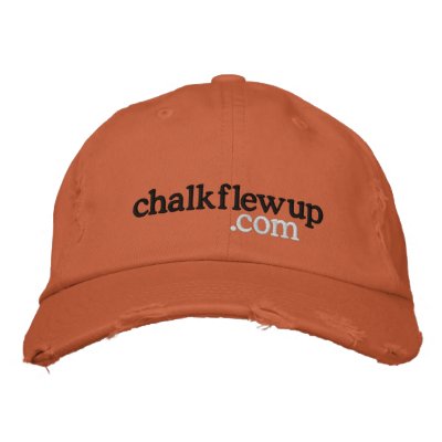 chalk flew up (dot com) hat embroidered hats chalk flew up (dot com) hat embroidered hats