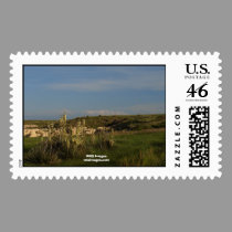 "Chalk Formations-Western Kansas" postage by wksimages "Chalk Formations-Western Kansas" postage