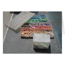 Chalk Palette Card by etrets Chalk Palette Card