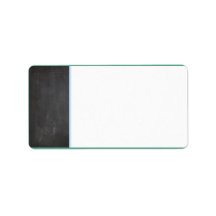 Chalkboard Blue Wedding Mailing Label