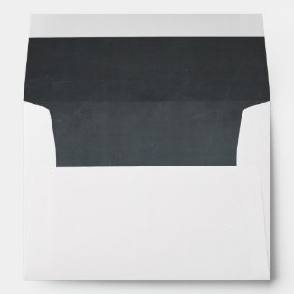 Chalkboard Custom Envelope