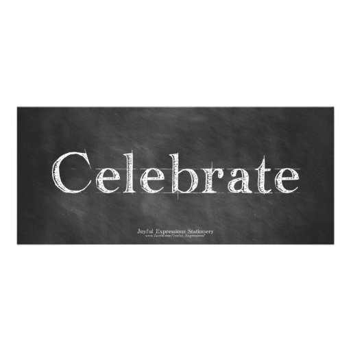 Chalkboard Graduation Party Invitations