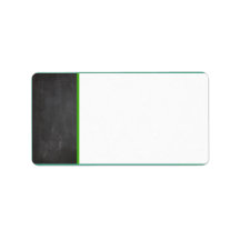 Chalkboard Green Wedding Mailing Label