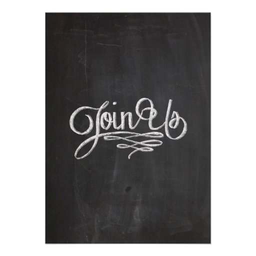 Chalkboard Housewarming Invitation