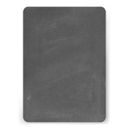 Chalkboard Inspired Arrows + Heart Rustic White Custom Invitations