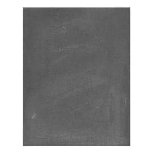 Chalkboard Inspired Monogram Wedding Invite