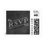 Chalkboard RSVP Stamp