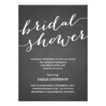 CHALKBOARD SHOWER | BRIDAL SHOWER INVITATION invitations