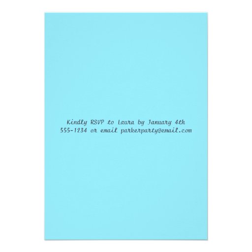 Chalkboard Style Wedding Reception Only Invite