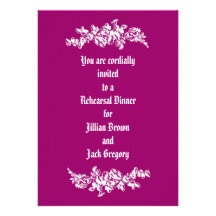 Chalkboard Style WEDDING Rehearsal Dinner Custom Invites