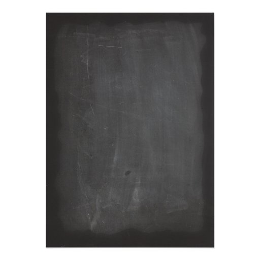 Chalkboard Surprise Bridal Shower Invitations