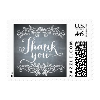 Chalkboard - Thank You Stamp