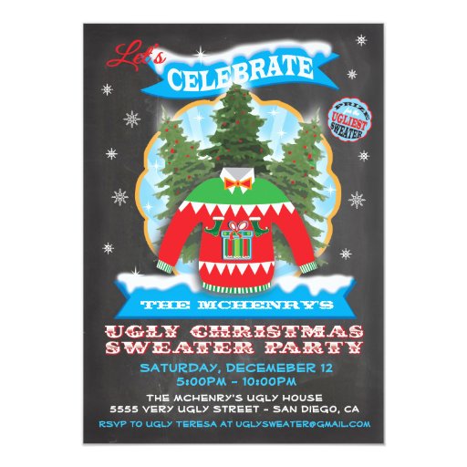1 000 ugly sweater invitations ugly sweater 1 000 ugly sweater invitations ugly sweater