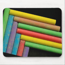 Chalks of color mousepads