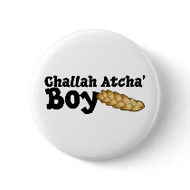 Challah Atcha' Boy Buttons
