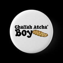 Challah Atcha' Boy buttons