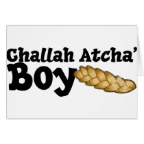 Challah Atcha' Boy Cards