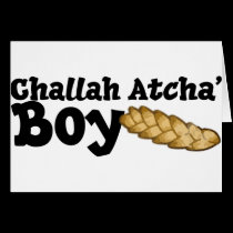 Challah Atcha' Boy cards