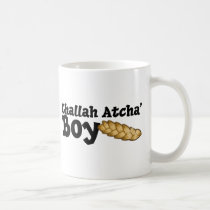 Challah Atcha' Boy mugs