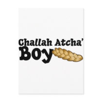 Challah Atcha' Boy Post Card