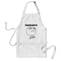 Challenge Accepted Apron