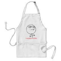 CHALLENGE ACCEPTED APRONS