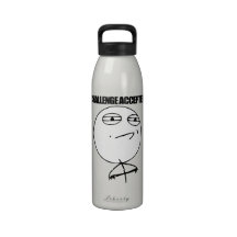 Challenge Accepted Bottle Reusable Water Bottles