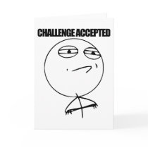 Challenge Accepted Card