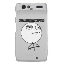 Challenge Accepted Droid RAZR Case