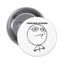 Challenge Accepted Gear Buttons