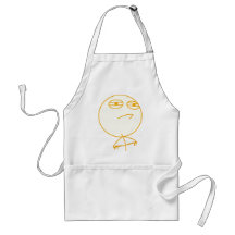 Challenge Accepted (In Orange!) Apron