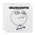 Challenge Accepted Invitation