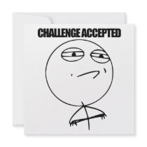 Challenge Accepted Invitation